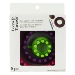 Knit Quick™ Mini Loom Set by Loops & Threads®