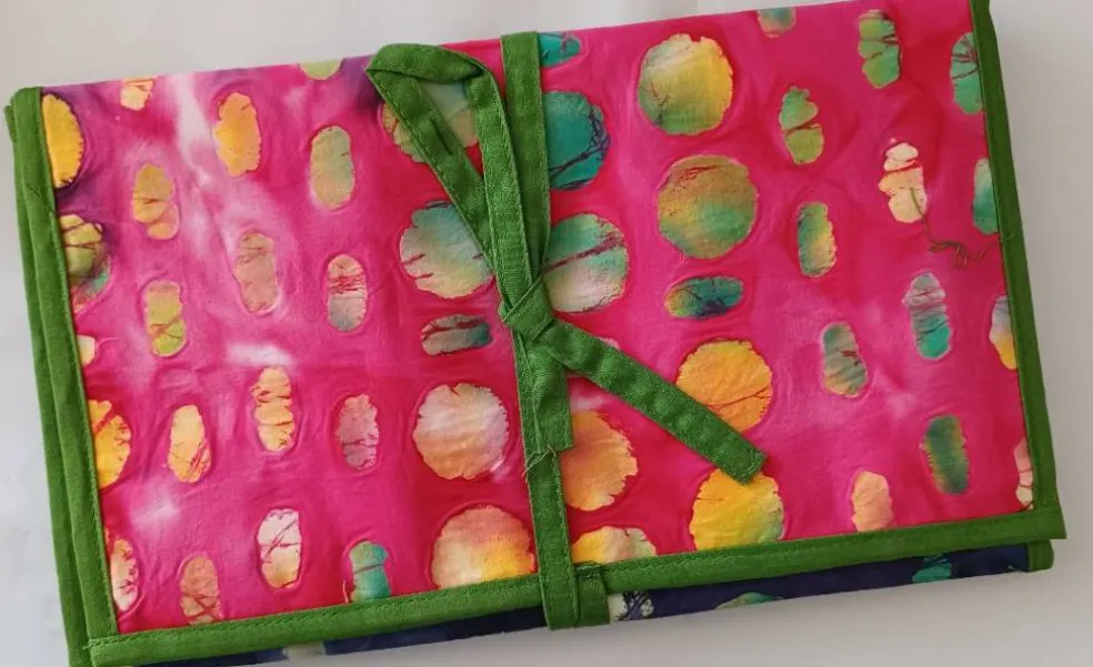 Knitter's Pride Assorted Knitting Needle Fabric Case- Violet Dream, Eden Trail, Orient Sheen, Ribbons