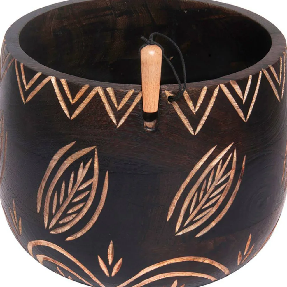 Knitter's Pride Leafy Yarn Bowl