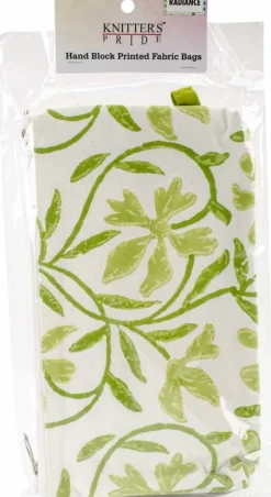 Knitter's Pride Radiance Radiance Full Fabric Double Zipper Pouch - Small or Large