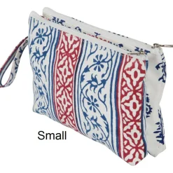 Knitter's Pride Radiance Radiance Full Fabric Double Zipper Pouch - Small or Large