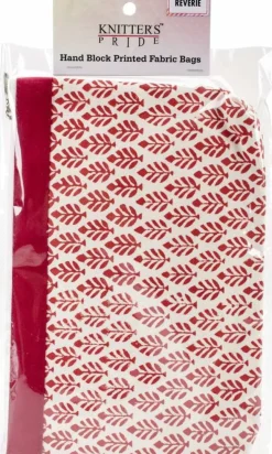 Knitter's Pride Reverie Full Fabric Zipper Pouch - Small, Medium or Large
