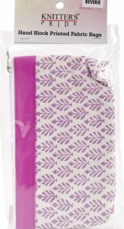 Knitter's Pride Reverie Full Fabric Zipper Pouch - Small, Medium or Large