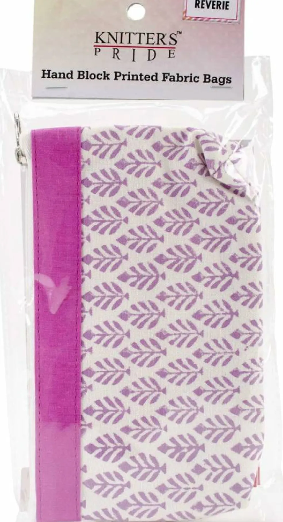 Knitter's Pride Reverie Full Fabric Zipper Pouch - Small, Medium or Large