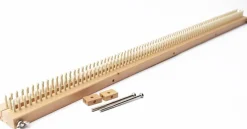 Knitting Loom, for Blankets, Adjustable, Single Knit and Double Knit