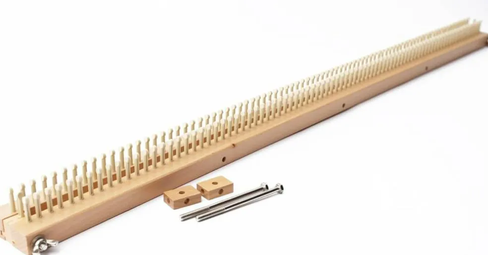 Knitting Loom, for Blankets, Adjustable, Single Knit and Double Knit