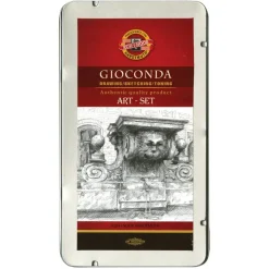 Koh-I-Noor Gioconda 11-Piece Artist Set, Packed in Tin
