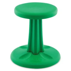Kore Kids Wobble Stool - Green, 14" Tall