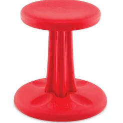 Kore Kids Wobble Stool - Red, 14" Tall