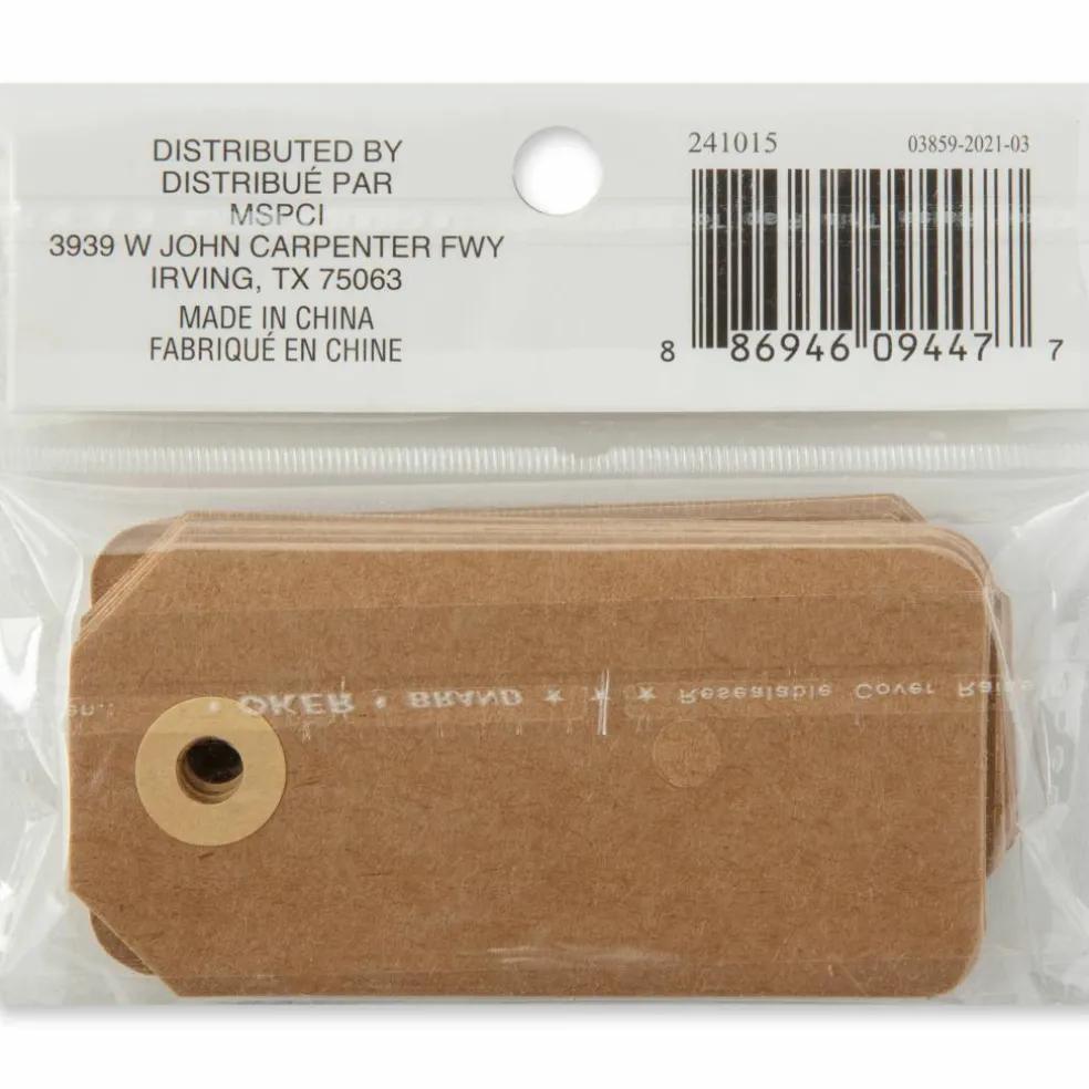 Kraft Creative Tags By Recollections®, 25 Pack