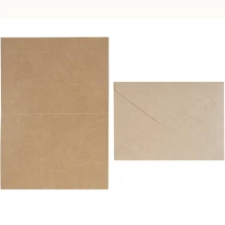 Kraft Folded Cards & Envelopes by Recollections™, 5