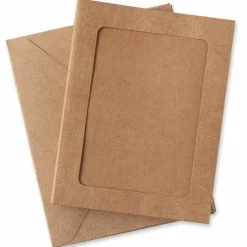 Kraft Frame Cards & Envelopes by Recollectionsā¢, 4.25" x 5.5"