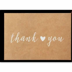 Kraft Thank You Cards & Envelopes By Celebrate Itâ„¢