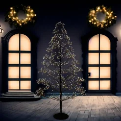 Kurt Adler 5-Foot Pre-Lit Warm White LED Silhouette Fairy Tree