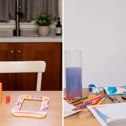 Kwik Stix Solid Tempera Paint Sticks 12 Metallic Colors, Fast-Drying Mess-Free Kids Paint