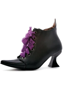 Lace Up Women's Witch Costume Shoes