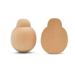 Ladybugs or Bees, Multiple Sizes Available, Unfinished Wood Pieces for Crafts and Decor | Woodpeckers
