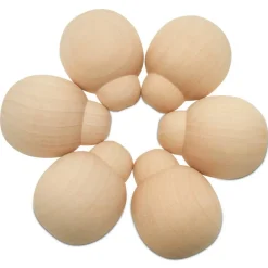 Ladybugs or Bees, Multiple Sizes Available, Unfinished Wood Pieces for Crafts and Decor | Woodpeckers