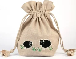 Lantern Moon Meadow Bag, Black Sheep
