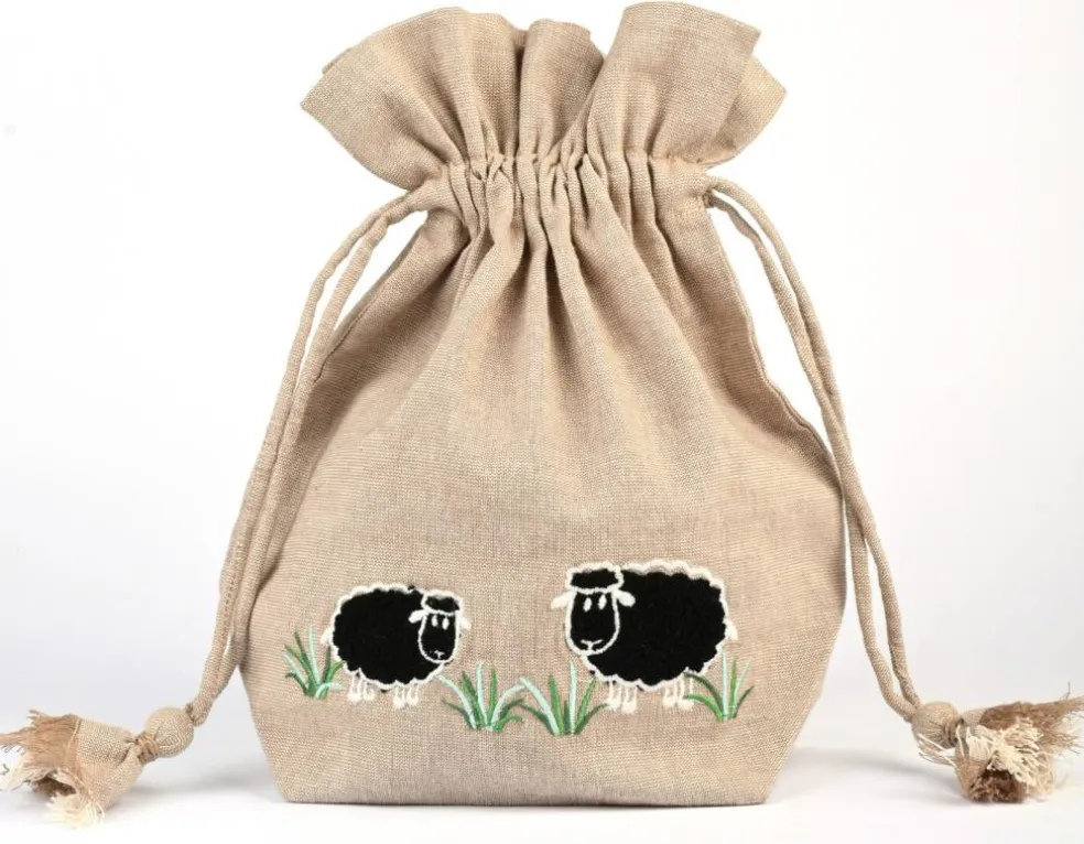 Lantern Moon Meadow Bag, Black Sheep