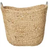 Large Brown Seagrass Contemporary Storage Basket