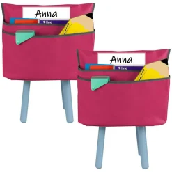 Large Chair Cubbie™, 17", Sunset Red, Pack of 2