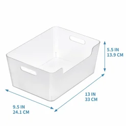 Large Clear Open Storage Bin by Simply Tidy®
