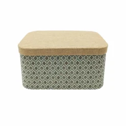 Large Decorative Box with Fabric Lid by Ashland®