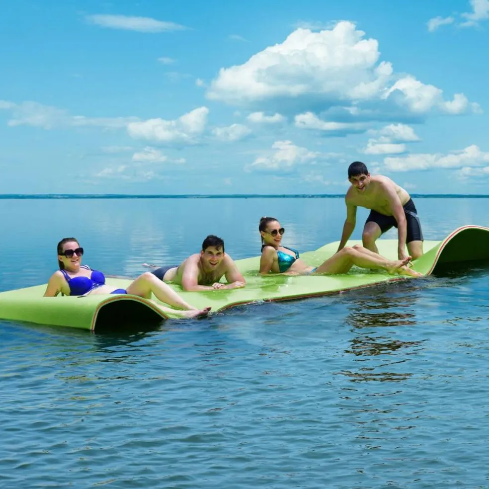 Large Floating Water Mat Rollable XPE Foam Water Pad for Lake Pool