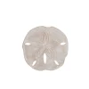 Large Wooden Sand Dollar Figurine 9"