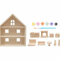 Large Wood House Kit by Creatology™