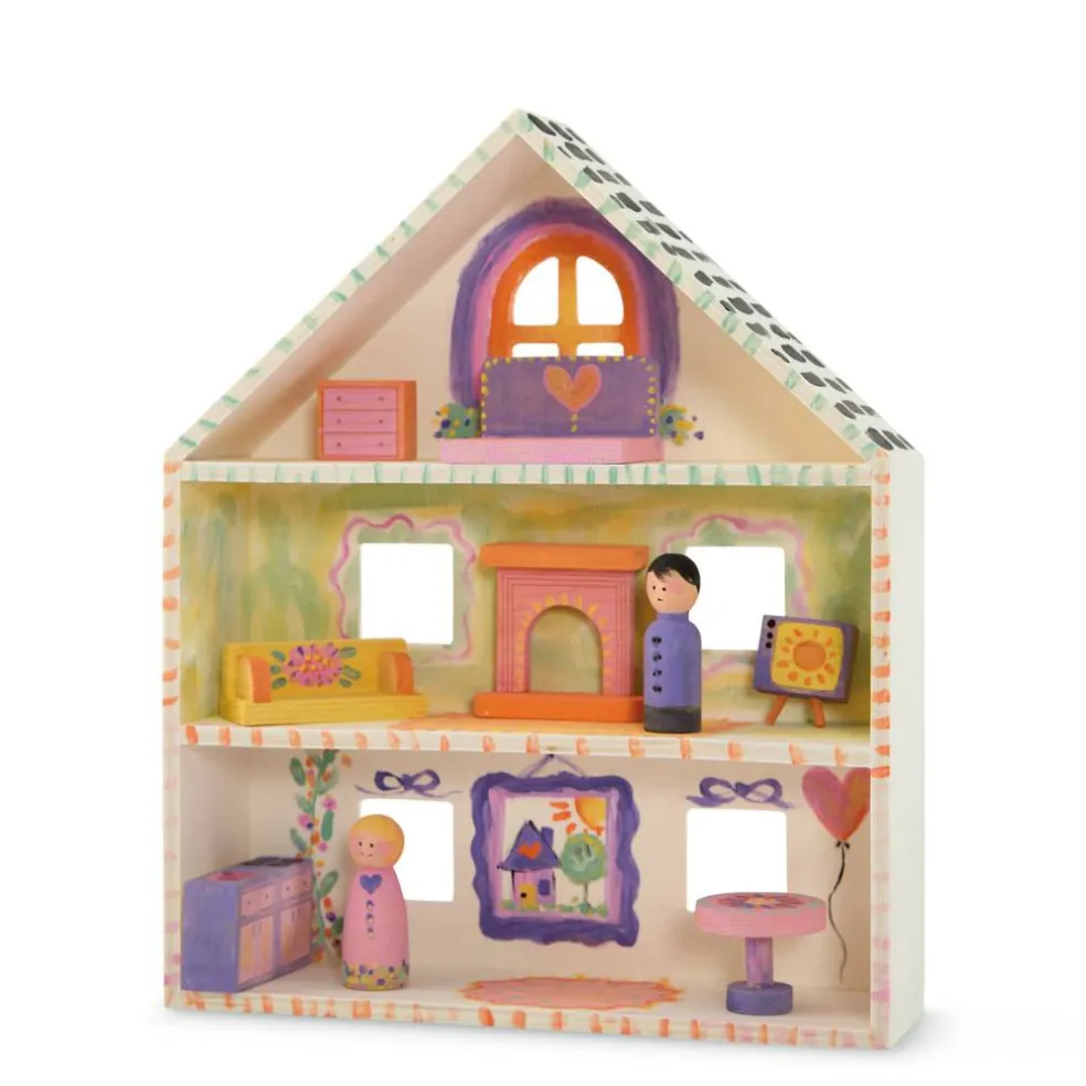 Large Wood House Kit by Creatology™