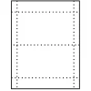 Laser/Ink Jet White Post Cards, 4" x 6", 2/Sheet, 100 Cards/Bx