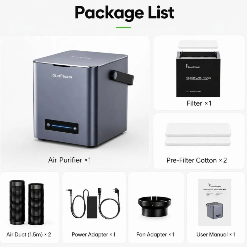 LaserPecker Desktop Air Purifier