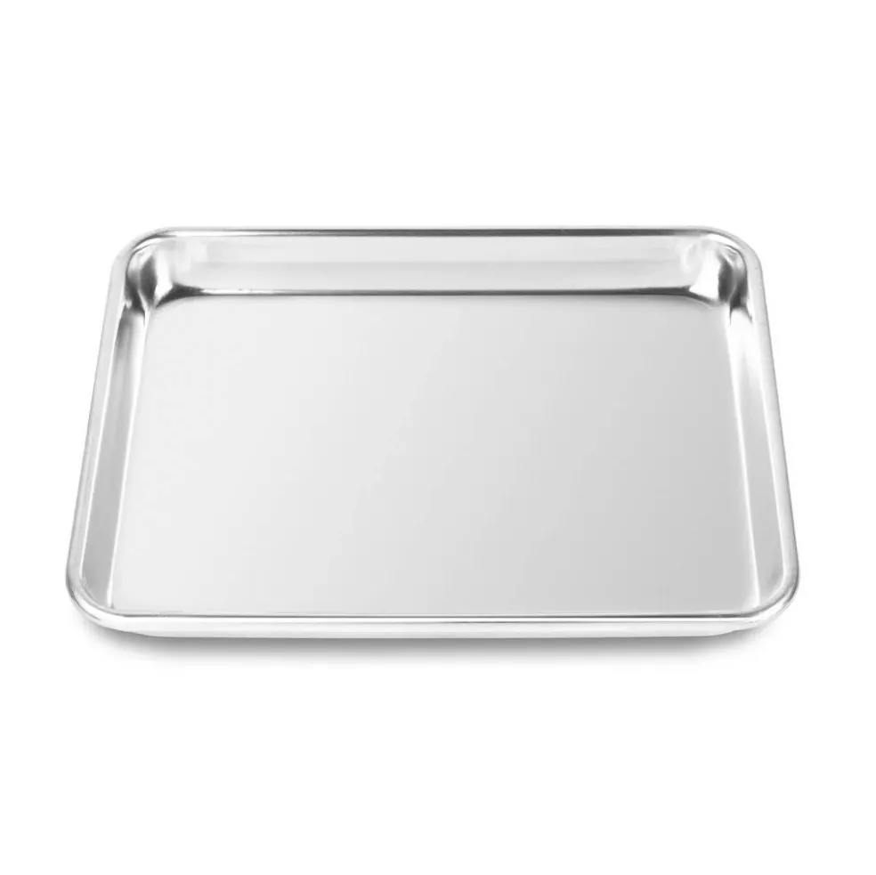 Last Confection 6 Cookie Baking Sheets - Rimmed Aluminum Jelly Roll Trays