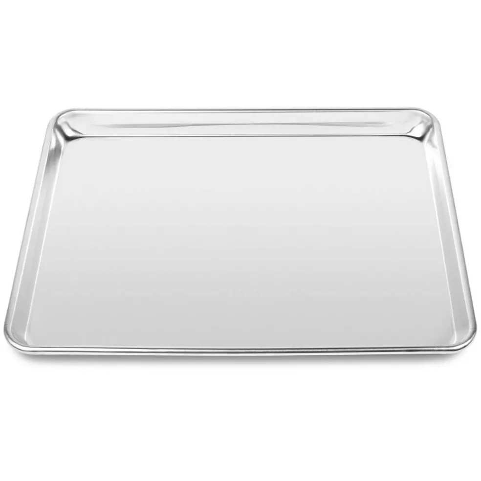 Last Confection 6 Cookie Baking Sheets - Rimmed Aluminum Jelly Roll Trays