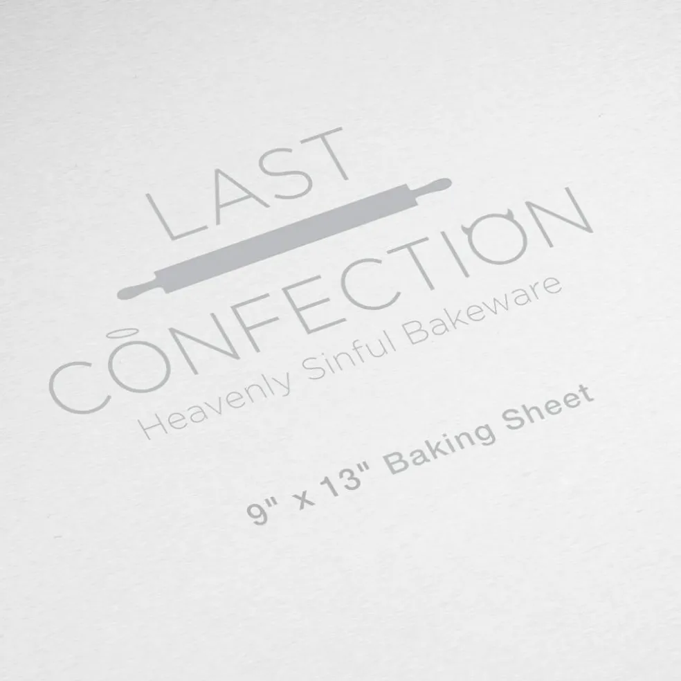 Last Confection 12 Cookie Baking Sheets - Rimmed Aluminum Jelly Roll Trays