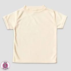 Laughing Giraffe® 6-PACK Baby T-shirt NATURAL Blank sublimation polyester