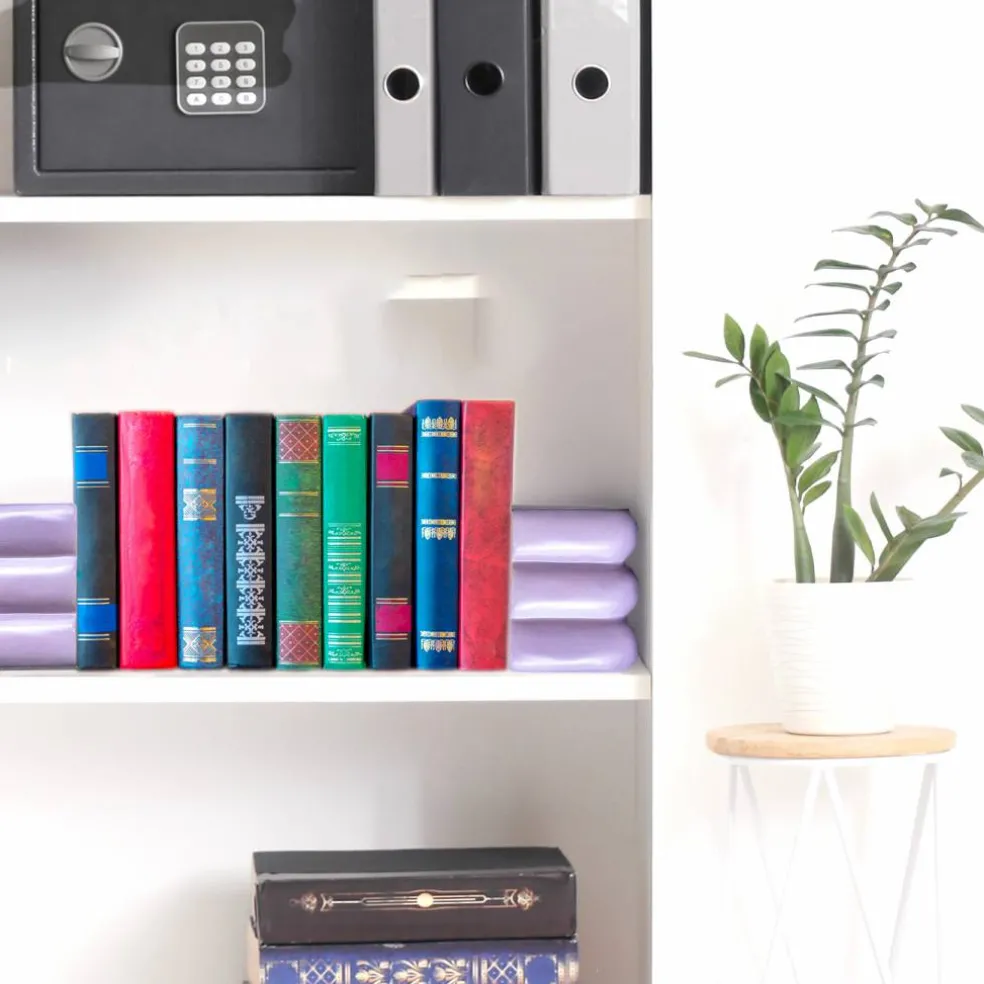 Lavender Bubble Bookend Set