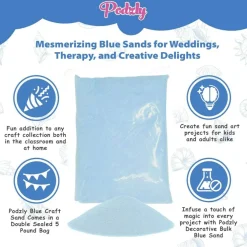 5 lb Decorative Craft Sand - Ideal for Weddings, Therapy, and Creative Projects
