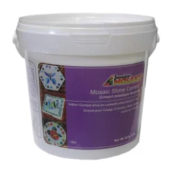2 lb. Jennifer's Mosiac Stone Indoor Cement for Tile, Glass Mosaics, and Other Projects