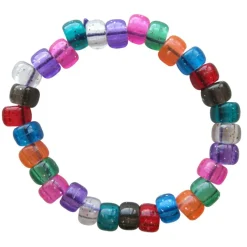 1lb. Multicolor Pony Beads by Creatology™, 6mm x 9mm