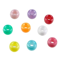 1lb. Multicolor Pony Beads by Creatology™, 6mm x 9mm