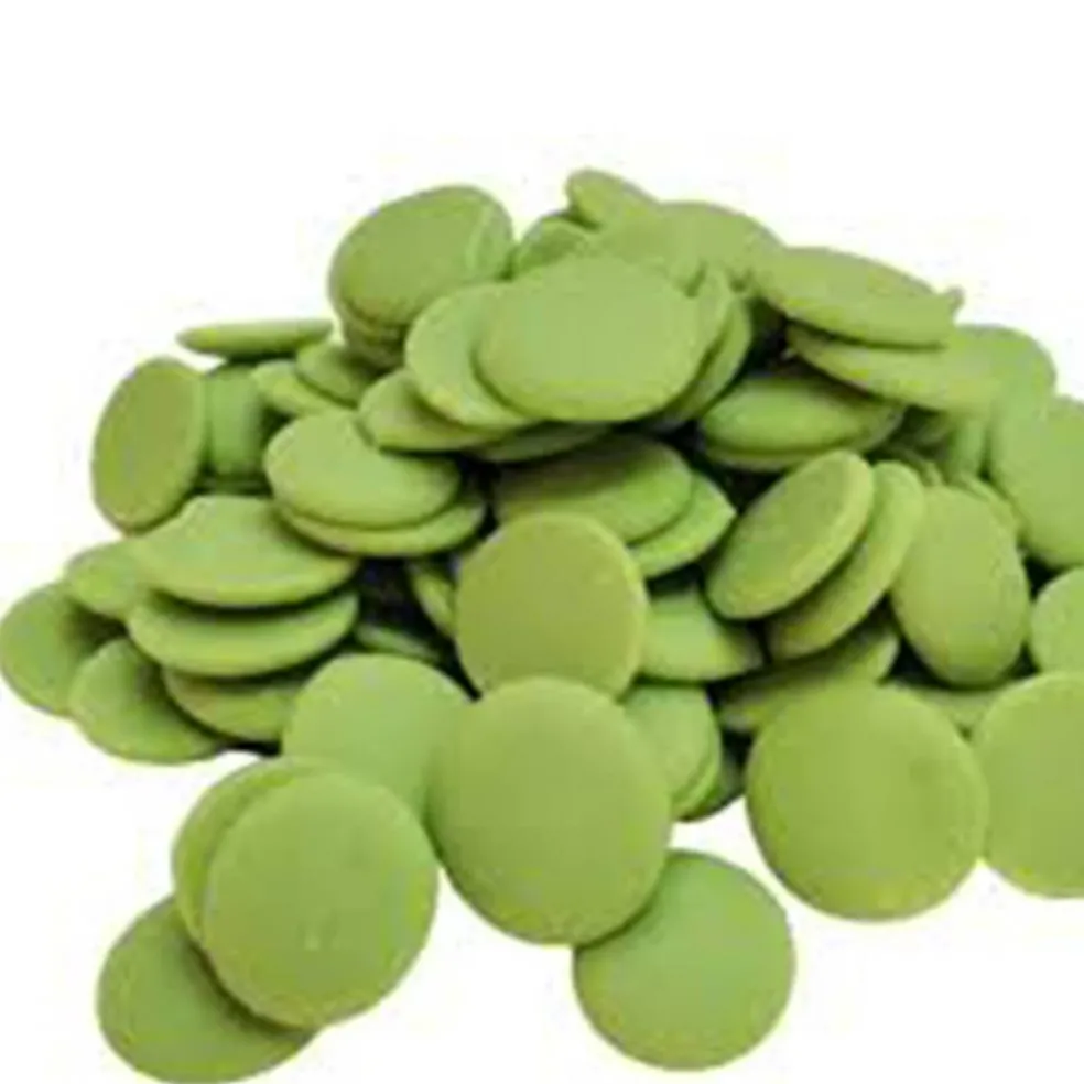 2.5lbs Merckens Light Green Chocolate Candy Melts for Dipping Coating Drizzling Baking Treats