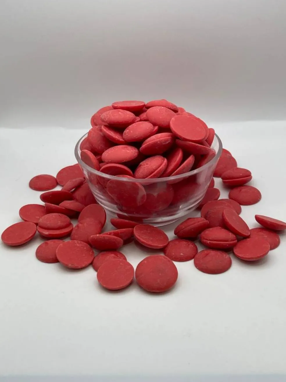 2.5lbs Merckens Red Chocolate Candy Melts for Coating Dipping Drizzling Baking and Decorating