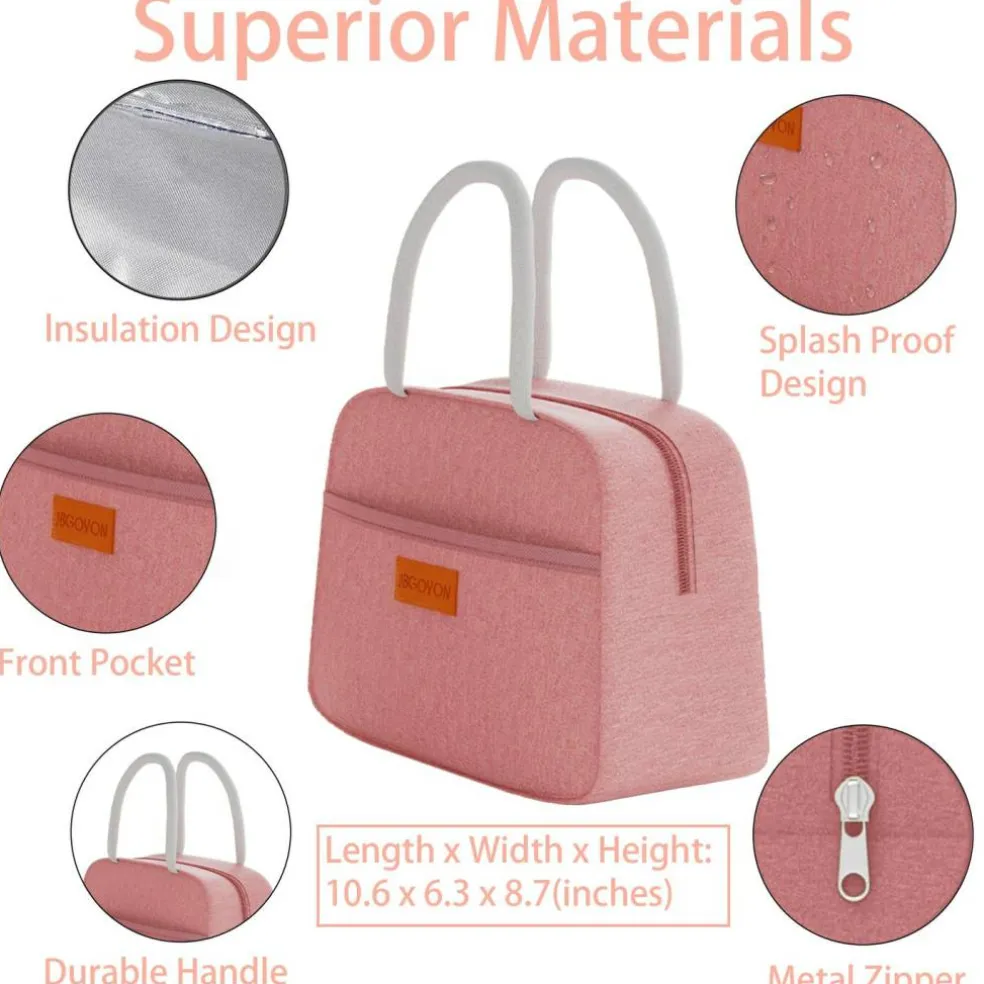 Leakproof Bento Box & Insulated Lunch Bag Set, lunch box for women