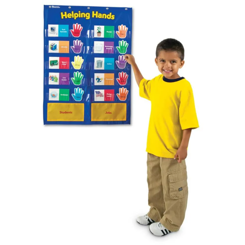 Learning Resources® Helping Hands Pocket Chart