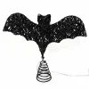 9" LED Black Bat Tree Topper by Ashland®