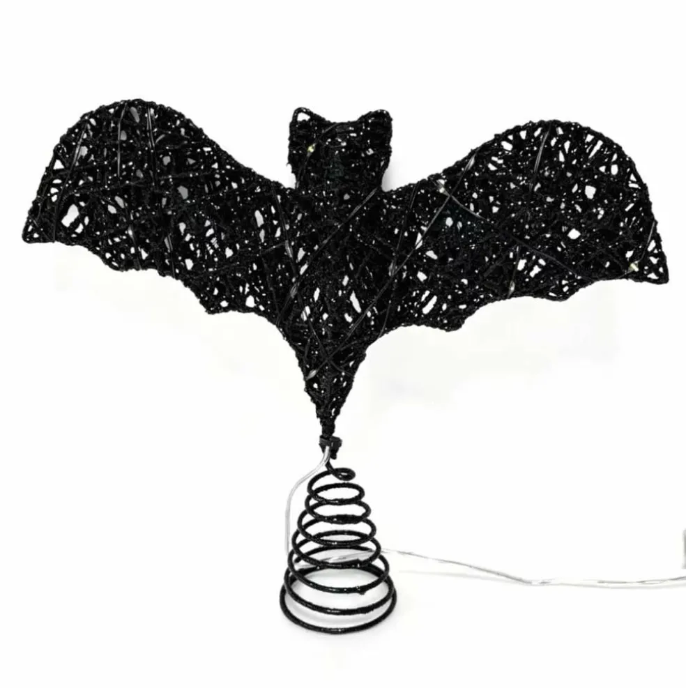 9" LED Black Bat Tree Topper by Ashland®