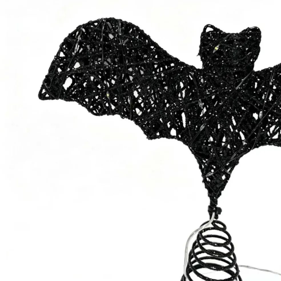 9" LED Black Bat Tree Topper by Ashland®